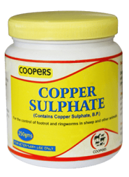 CKL Copper Sulphate for Foot Rot and Ringworm Treament in Sheep, Goats & Cattle, CKL Africa