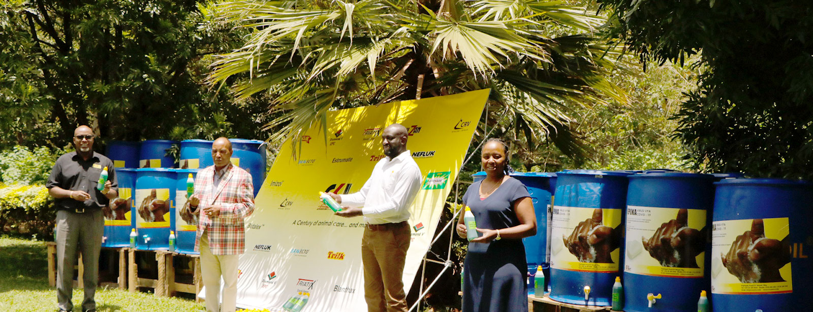 CKL Donates over 50 Handwashing Water Tanks and Soap to Kenya’s Vulnerable Populations in Nairobi and Nyandarua Counties